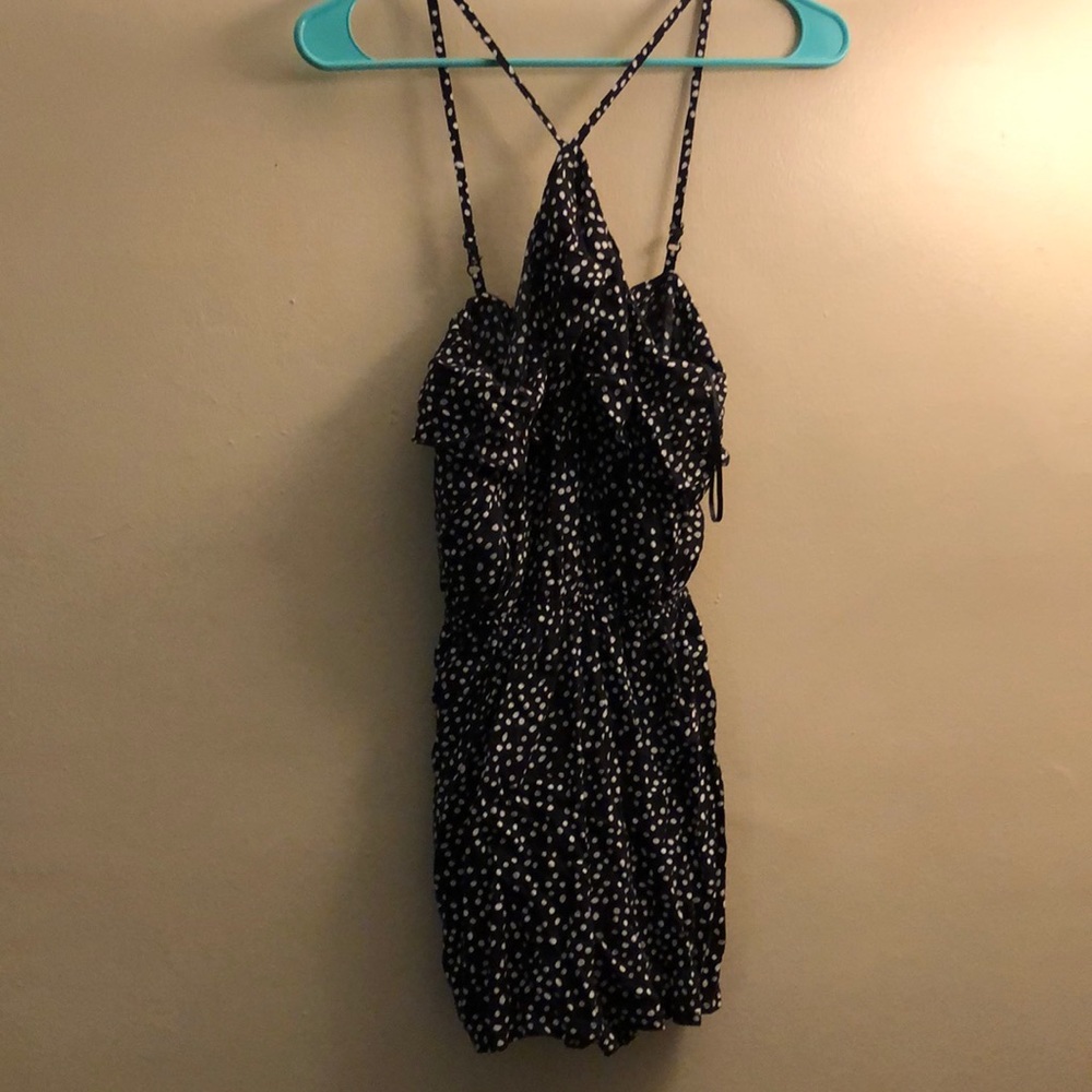 Polka dot romper. Perfect for summer! 🌞🌸